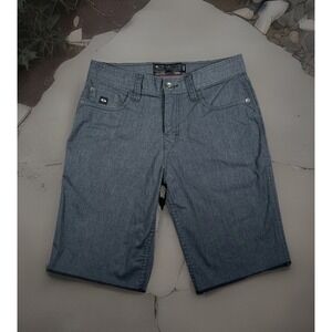 Oakley Slim Fit‎ Bermuda Shorts Mens 30 Charcoal Flex Casual 5-Pocket 11" EUC